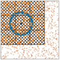 Lagrangian irreversibility and energy exchanges in rotating-stratified turbulent flows